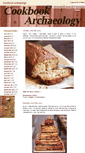 Mobile Screenshot of cookbookarchaeology.com